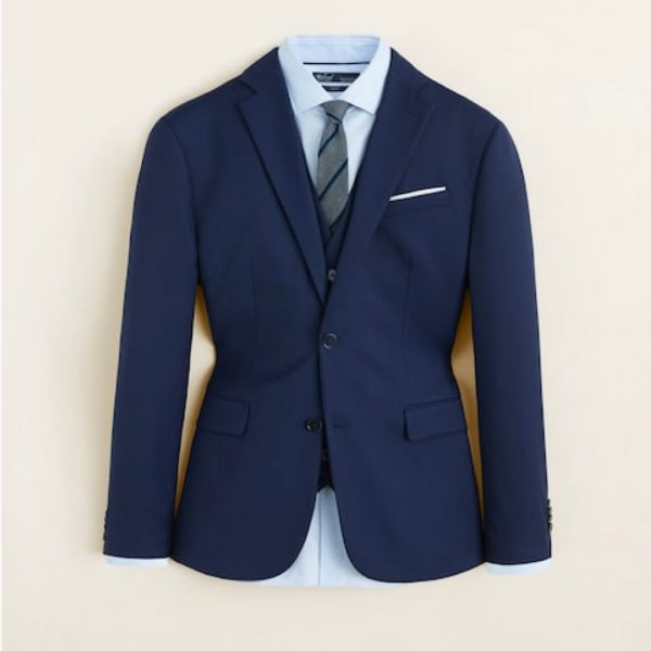 Slim fit suit blazer